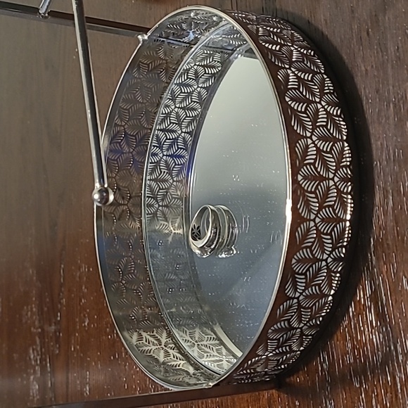 Rachel Ashwell mirrored jewelry display storage silver organizer in Like New con - Picture 8 of 10